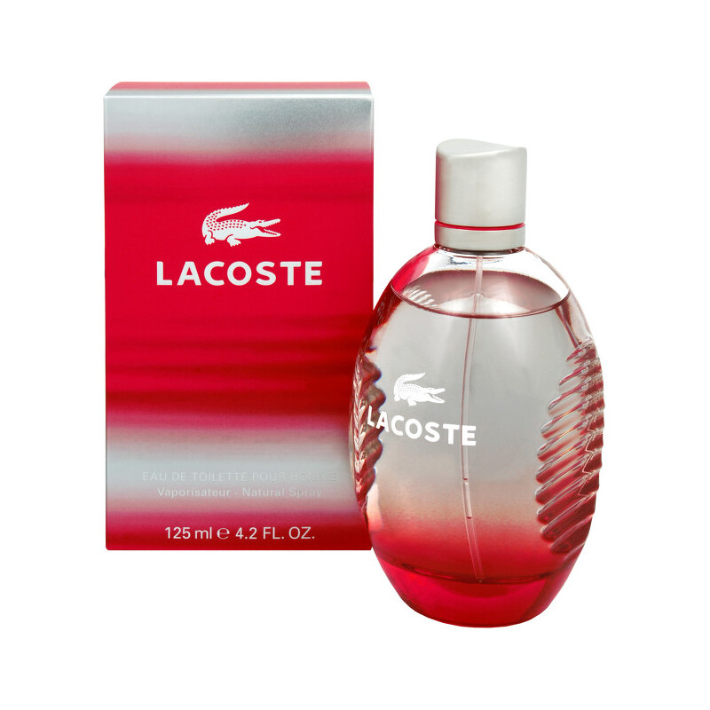 Lacoste Red Style In Play - EDT - SLEVA - pomačkaná krabička