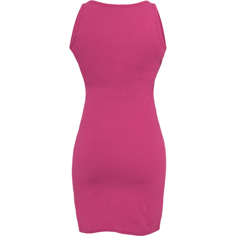 Šaty Urban Classics Ladies Sleeveless Dress - fuchsia