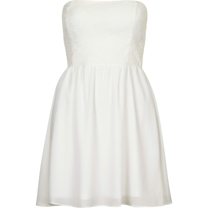 Topshop **Swing Strapless Dress by WYLDR