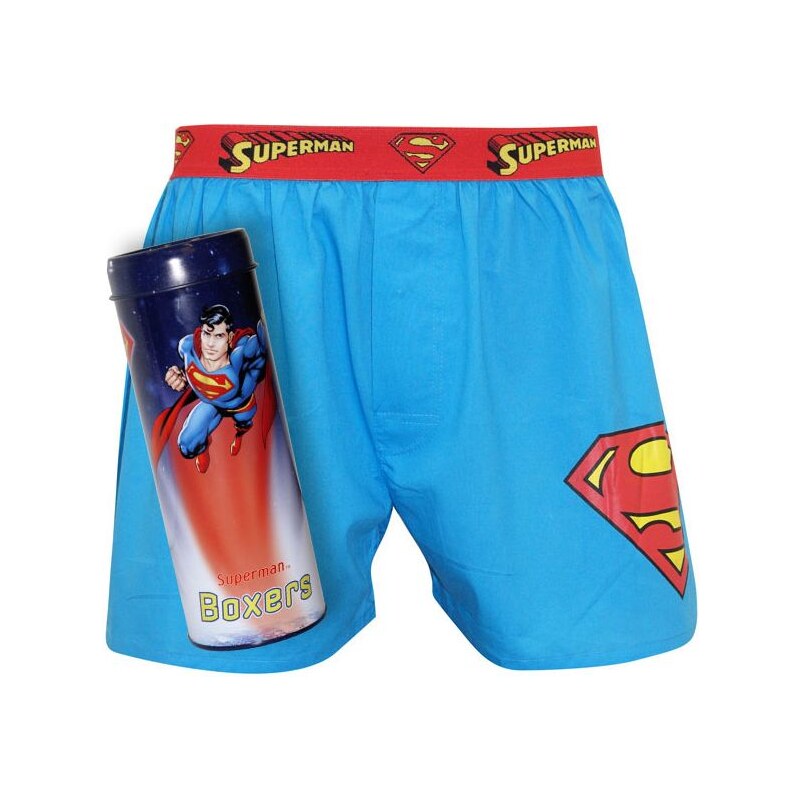 Represent superman - azurová - L