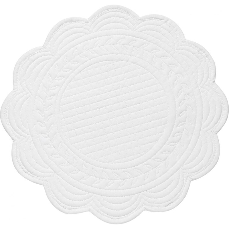 Côté Table Látkové prostírání bílé 30 cm