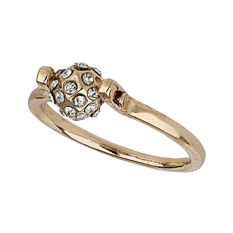 Topshop Pave Spin Ball Ring