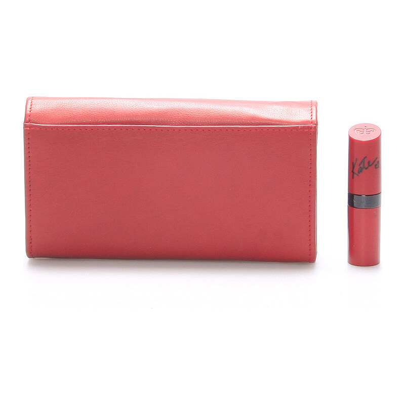 Stylová červená dámská peněženka - Delami Vippe červená