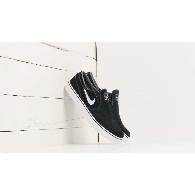 Nike Zoom Stefan Janoski Slip On Black/ White