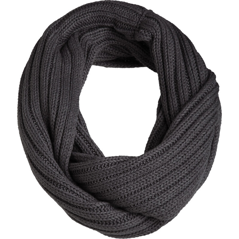 Esprit rib knitted blended cotton snood