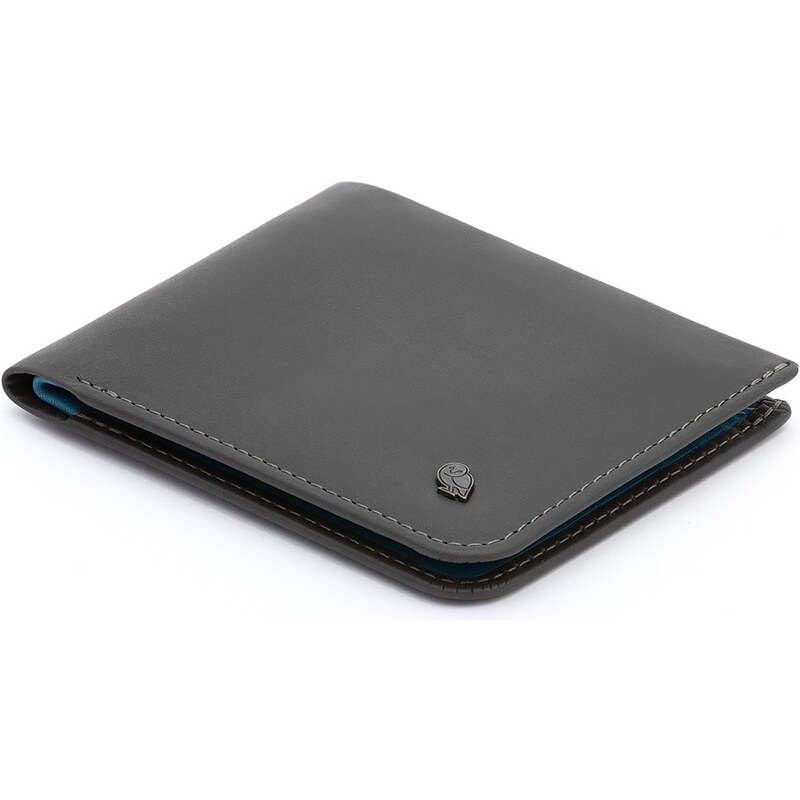 Kožená peněženka Hide & Seek od Bellroy - Charcoal & Artic Blue