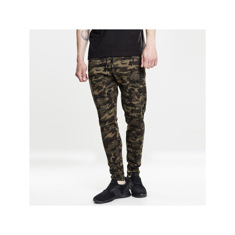 Urban Classics Interlock Camo Pants wood camo