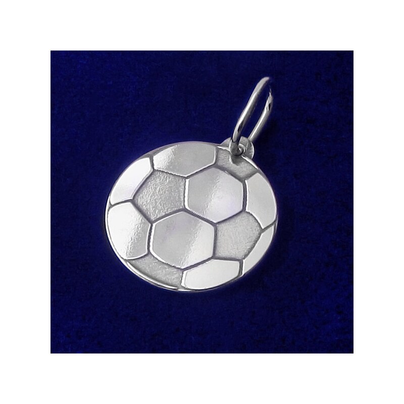Klenotyn Přívěsek fotbalový míč ze stříbra (KPRS147)