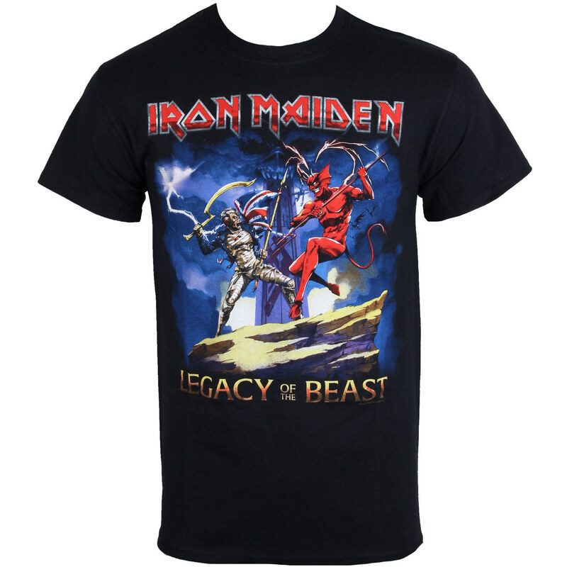 Tričko metal pánské Iron Maiden - Legacy Beast Fight - ROCK OFF - IMTEE59MB