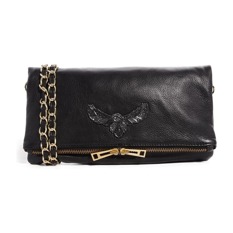 Zadig & Voltaire Rock Leather Bag with Detachable Chain Strap
