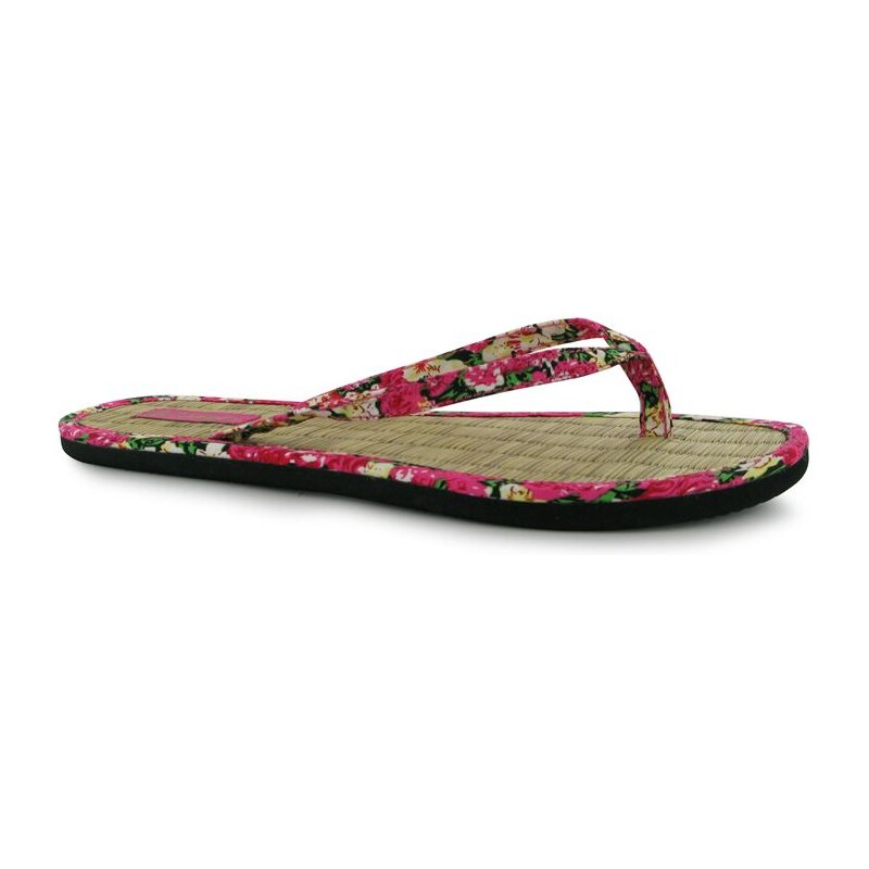 Golddigga Seagrass Ladies Flip Flops Pink 5