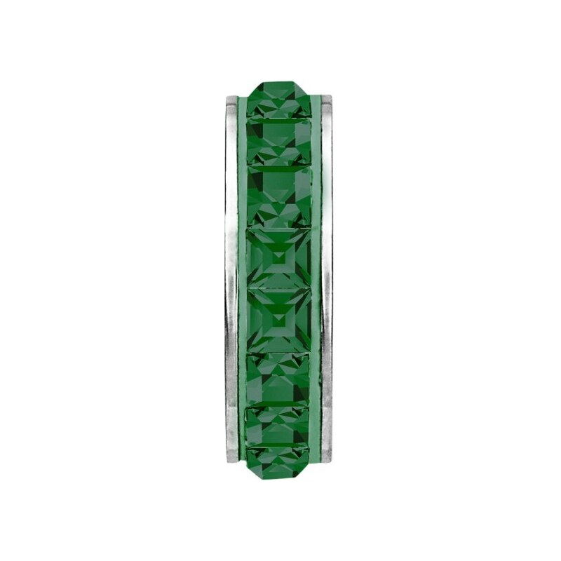 Swarovski Přívěsek Pavé Stopper BeCharmed Emerald