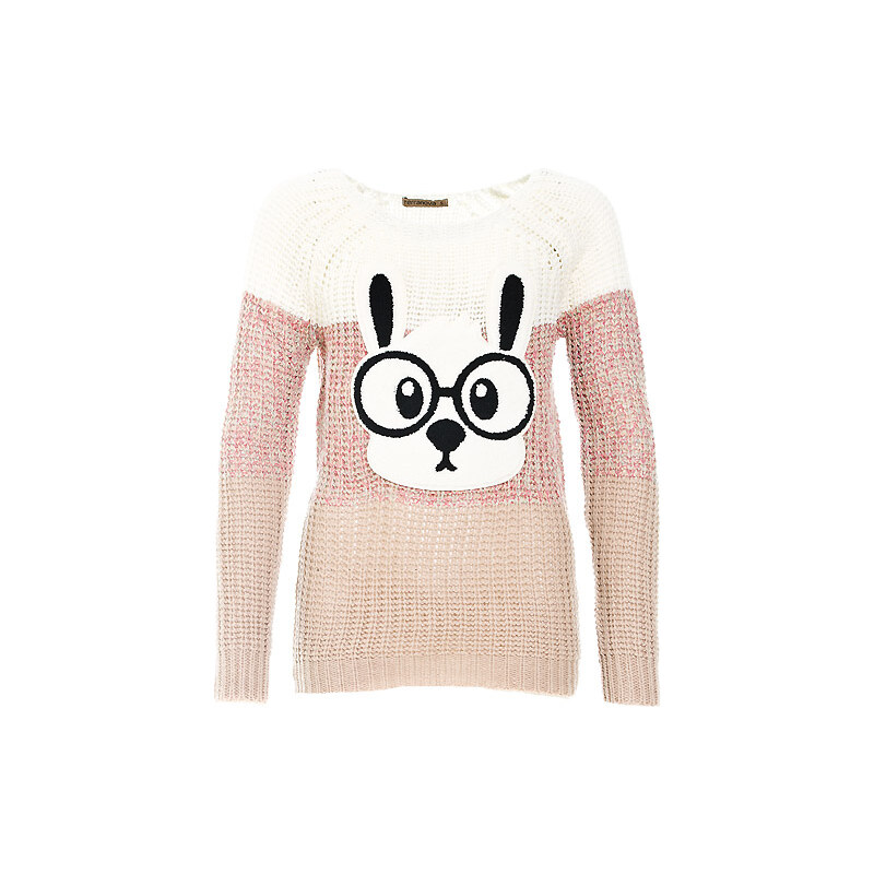 Terranova Sweater with animal applique