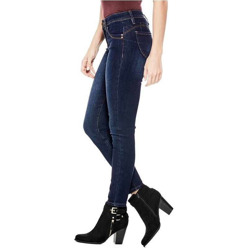 GUESS dámské džíny Beyla Curvy Mid-Rise Skinny 30