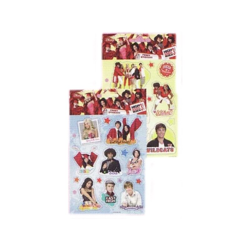 Samolepky High School Musical 2 - dle obrázku Mix hračky