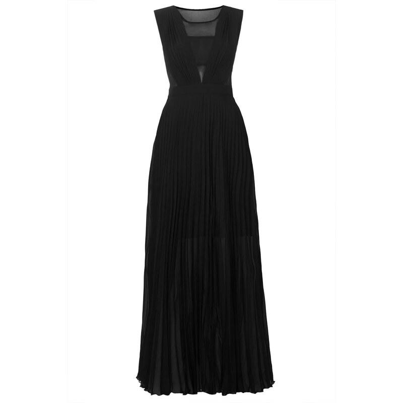 Topshop **Neon Town Pleated Maxi Dress by Jovonna