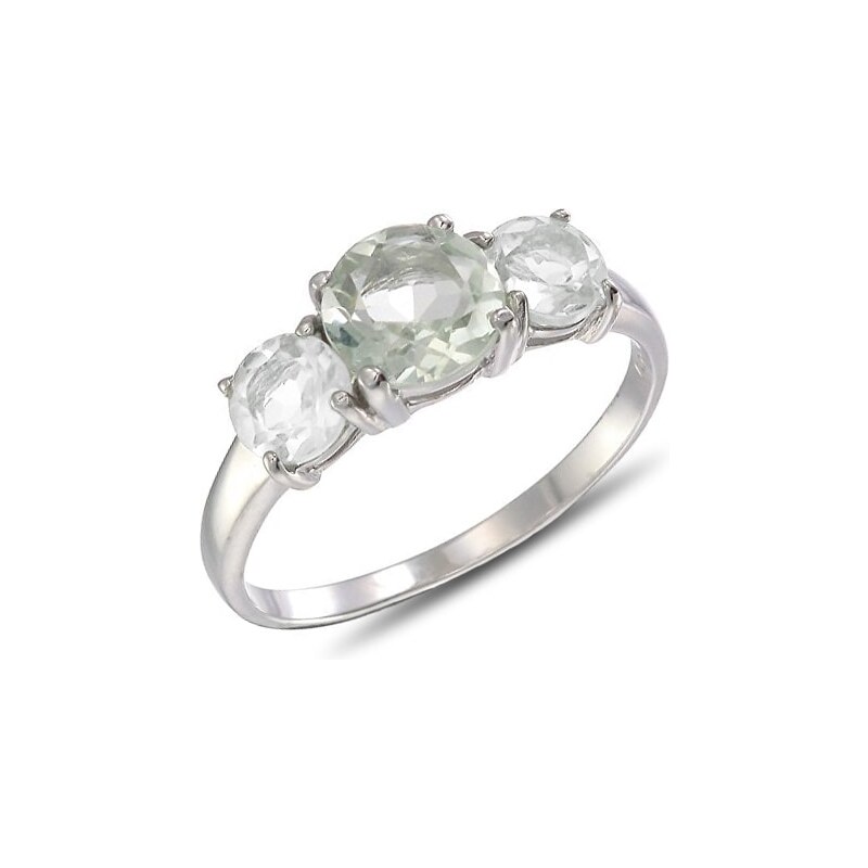 Stříbrný ametystový prsten KLENOTA sil6463