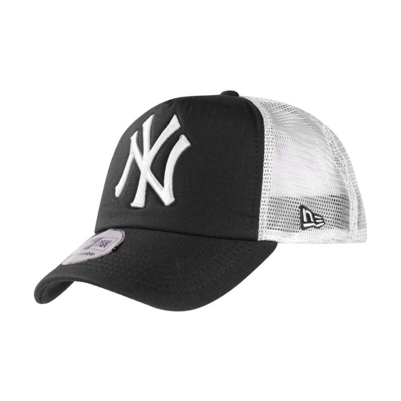 NEW ERA Kšiltovka Clean Trucker New York Yankees Black/White Snapback