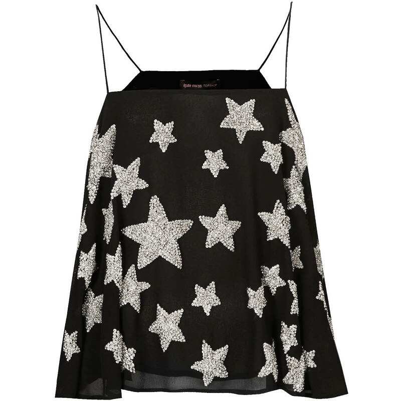 **Embellished Star Cami Top by Kate Moss for Topshop