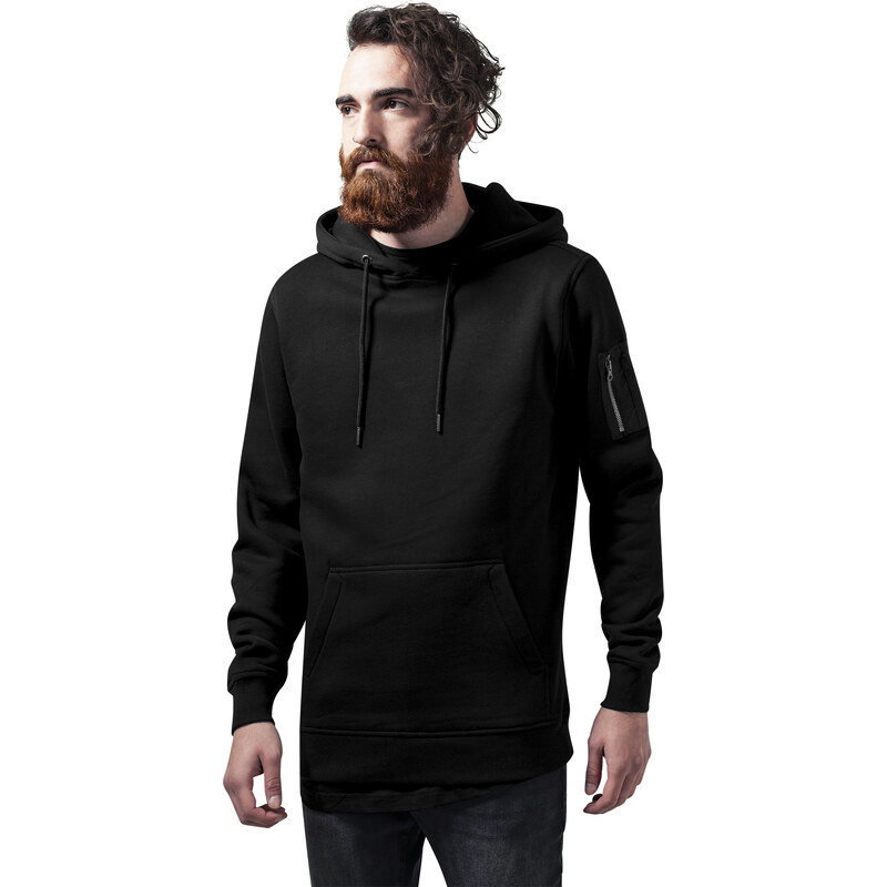 Urban Classics Sweat Bomber Hoody černá