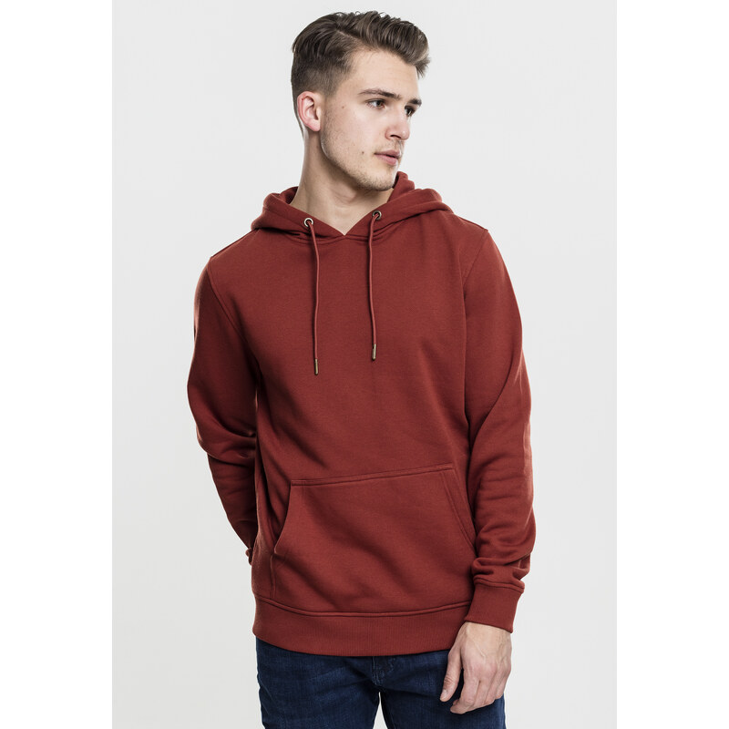 UC Men Basic Sweat Hoody rezavá