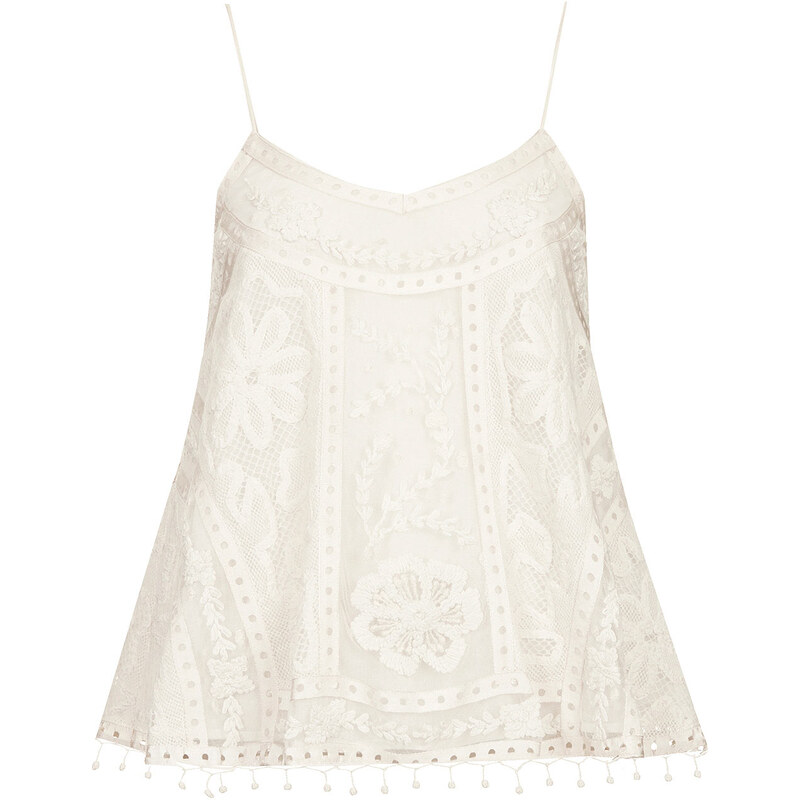 **Swing Crochet Cami Top by Kate Moss for Topshop