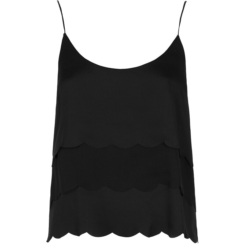 **Scallop Trim Cami Top by Kate Moss for Topshop