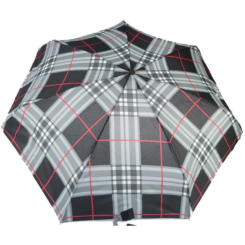 Happy Rain Dámský deštník Deston 33023 - šedá
