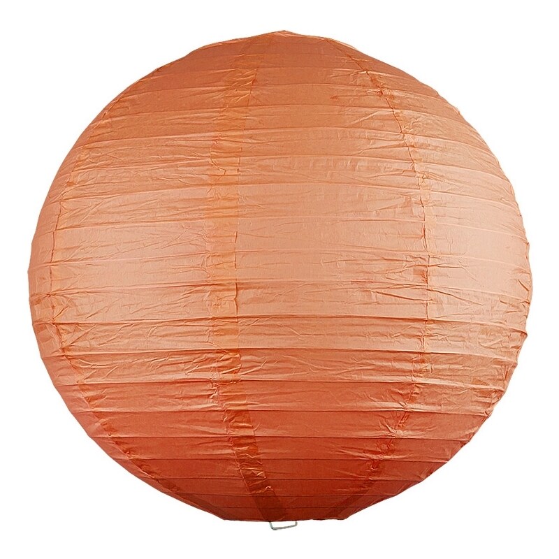 Rabalux 4896 - Stínidlo RICE oranžová E27 pr. 40 cm