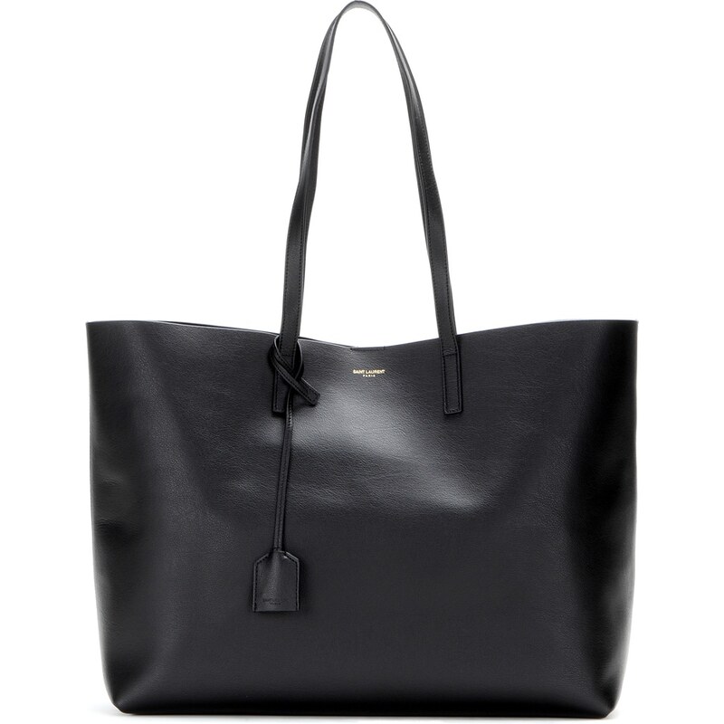 Saint Laurent Shopping E/W leather tote bag