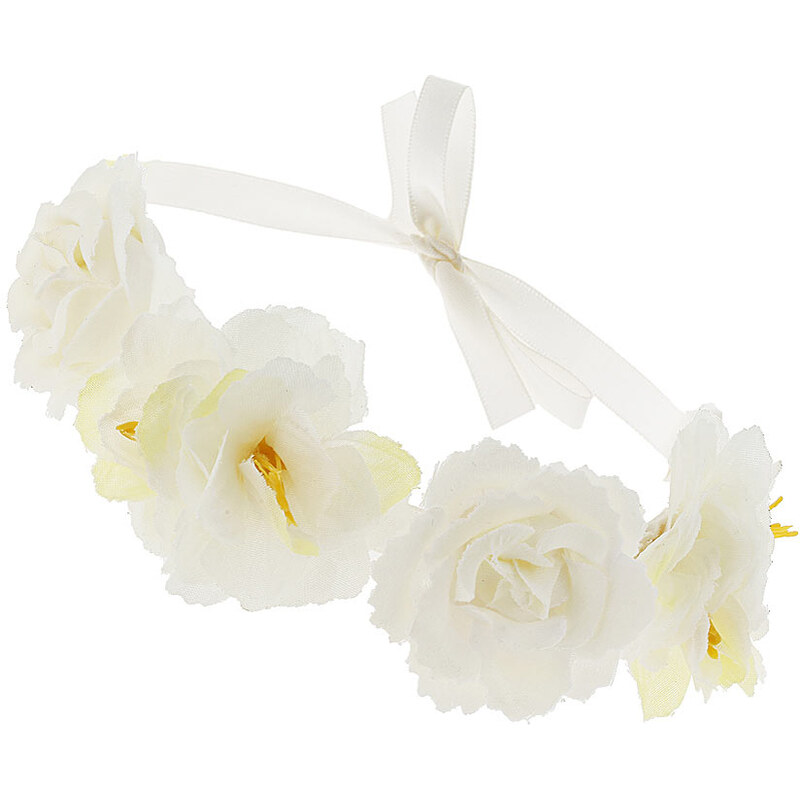 Topshop White Floral Prom Corsage