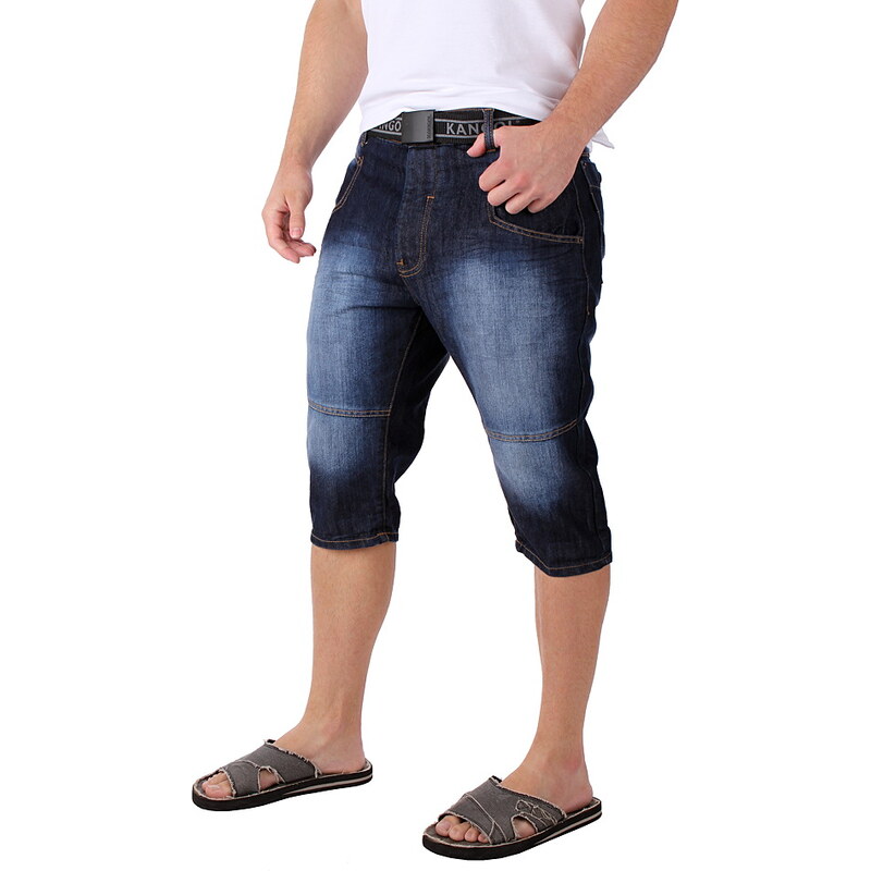 Pánské jeansové kraťasy Kangol
