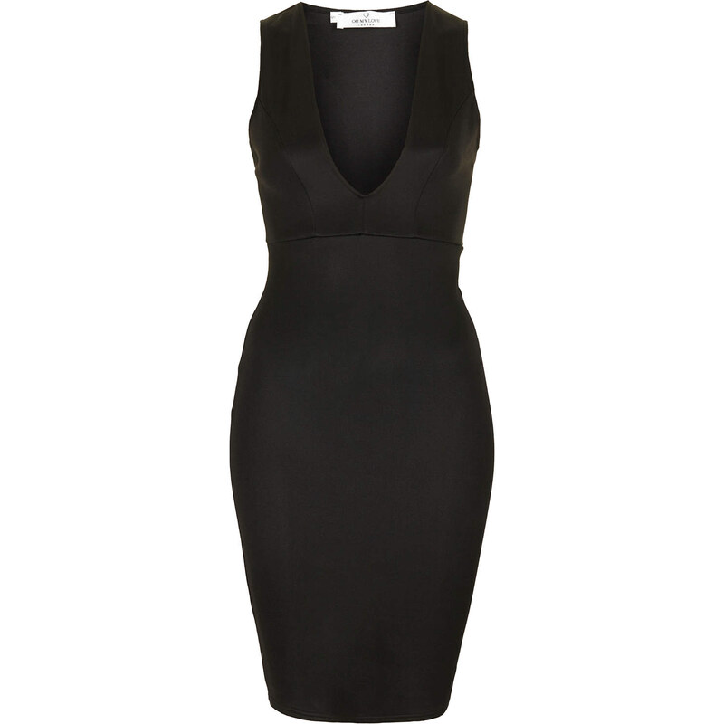 Topshop **Ponti Cut Out Back Bodycon Dress by Oh My Love