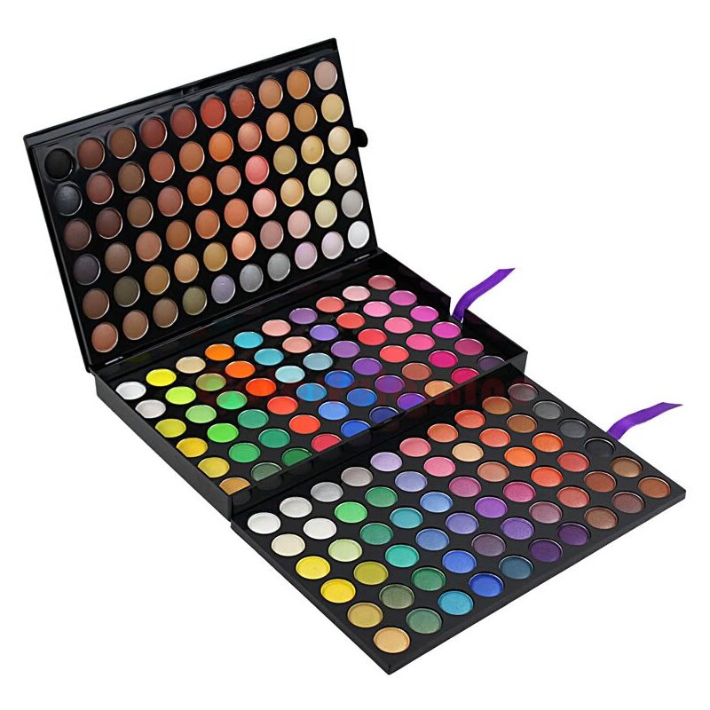 BF-Beauty paleta očních stínů 3 plata - 180 barev