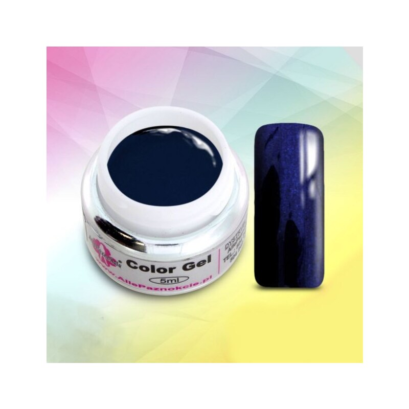 Allepaznokcie Metalický UV gel 5ml Granátový
