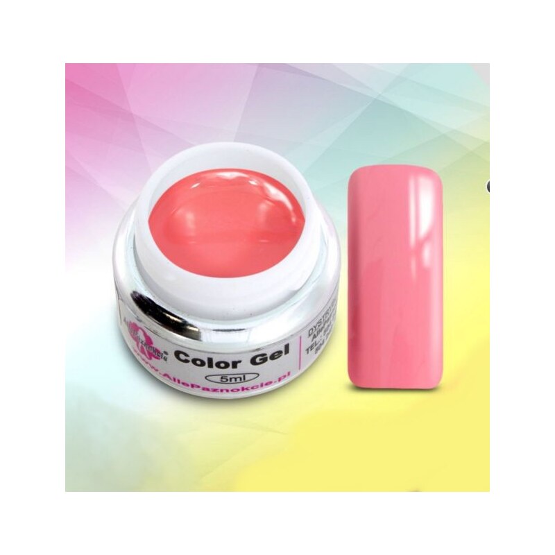 Allepaznokcie Paznokcie Barevný UV gel 5ml Pastel Pink2