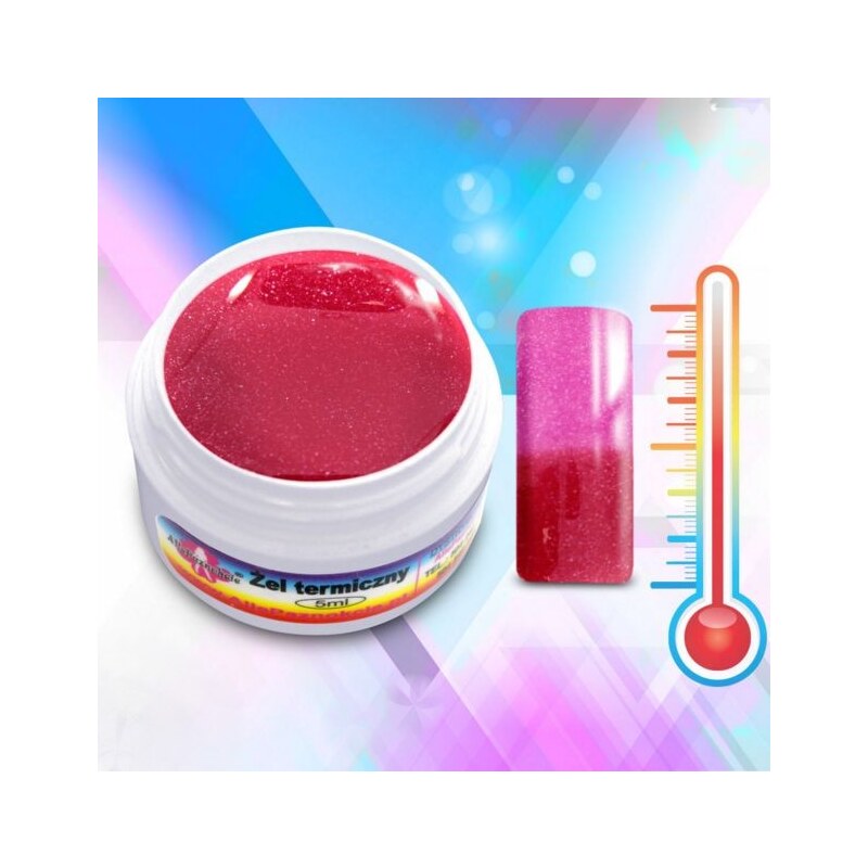 Allepaznokcie Termo UV gel 5ml růžový