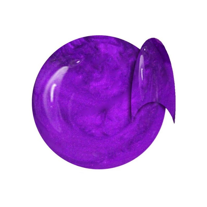 Allepaznokcie N.T.N barevný UV gel 5ml Metalický purpurový
