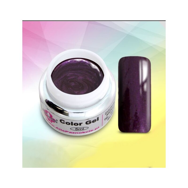 Allepaznokcie barevný UV gel 5ml Slivkový