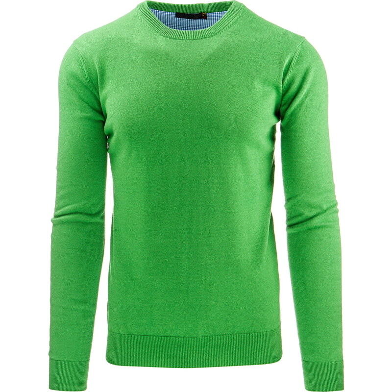 OSTATNÍ Pánský zelený svetr (wx0744)