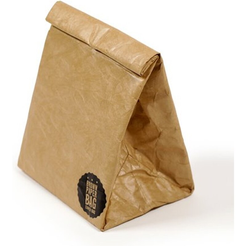 Svačinová taška Luckies of London Brown Paper Bag