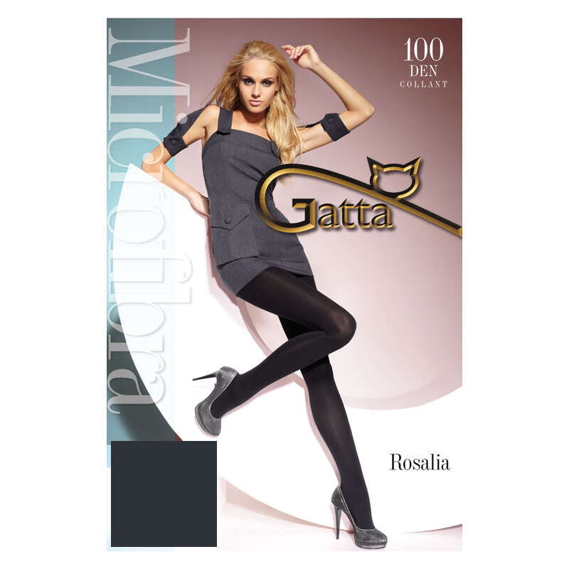 Dámské punčochové kalhoty Gatta Rosalia 100, šedá, 5XL
