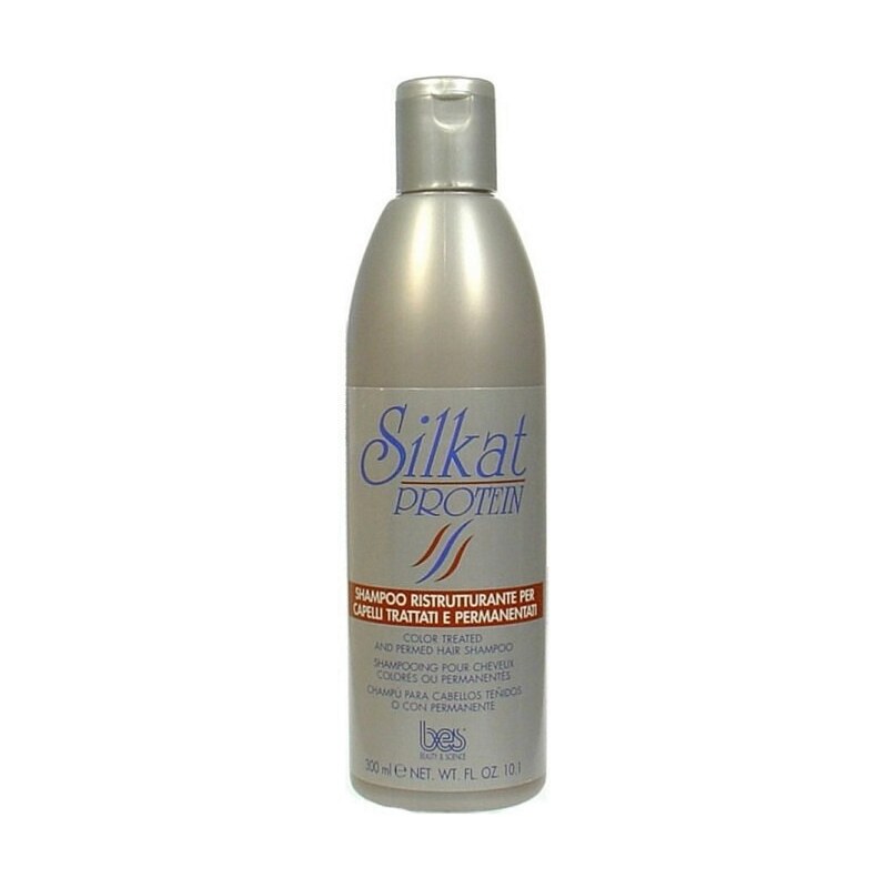 BES Silkat D4 Ristrutturante Shampoo regenerační šampon na barvené vlasy 300ml