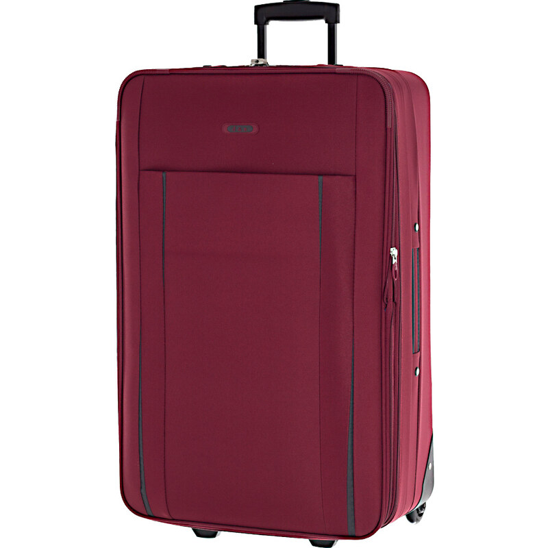 Cestovní kufr d&n L 9370-12 červená