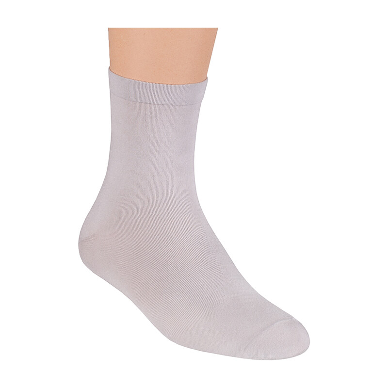 Ponožky dámské Steven 108, šedá - světle , 35-38