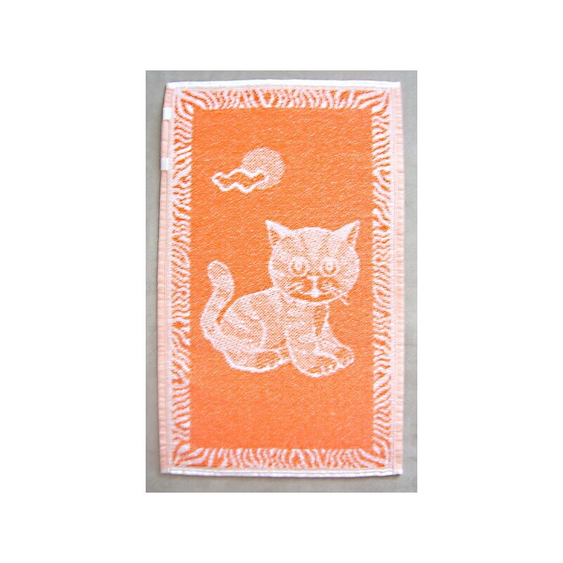 Frotex Dětský ručník Kotě oranžové 30x50 cm