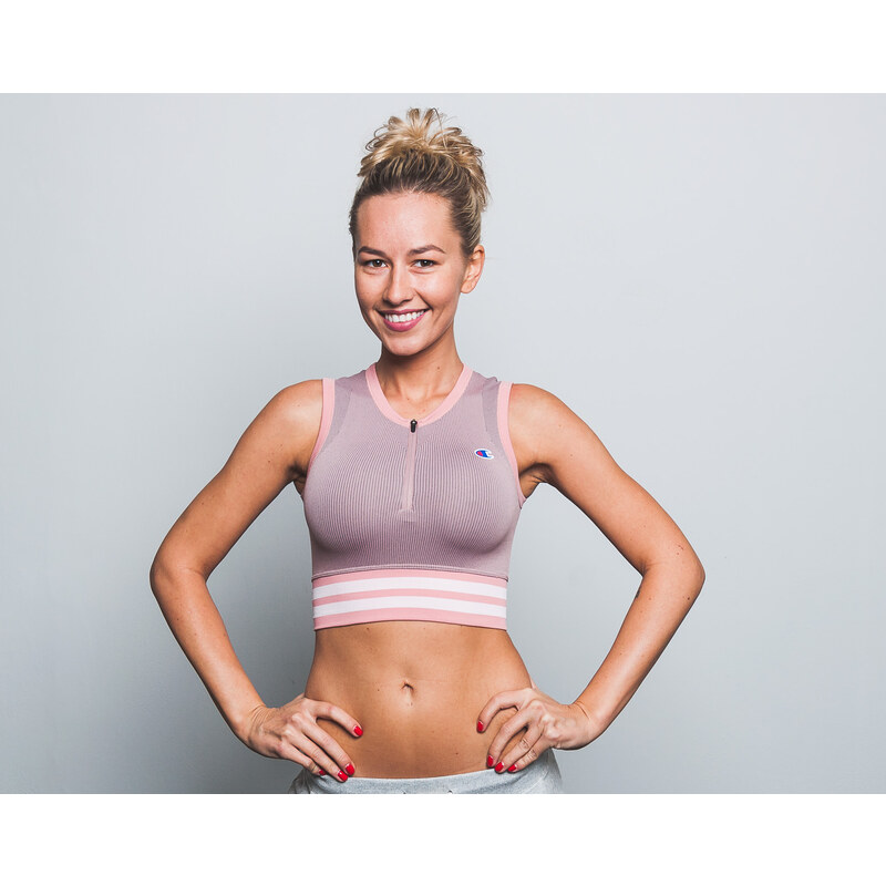 Sportovní Podprsenka Champion Sport Bra Pink 110061-RTN 51851225