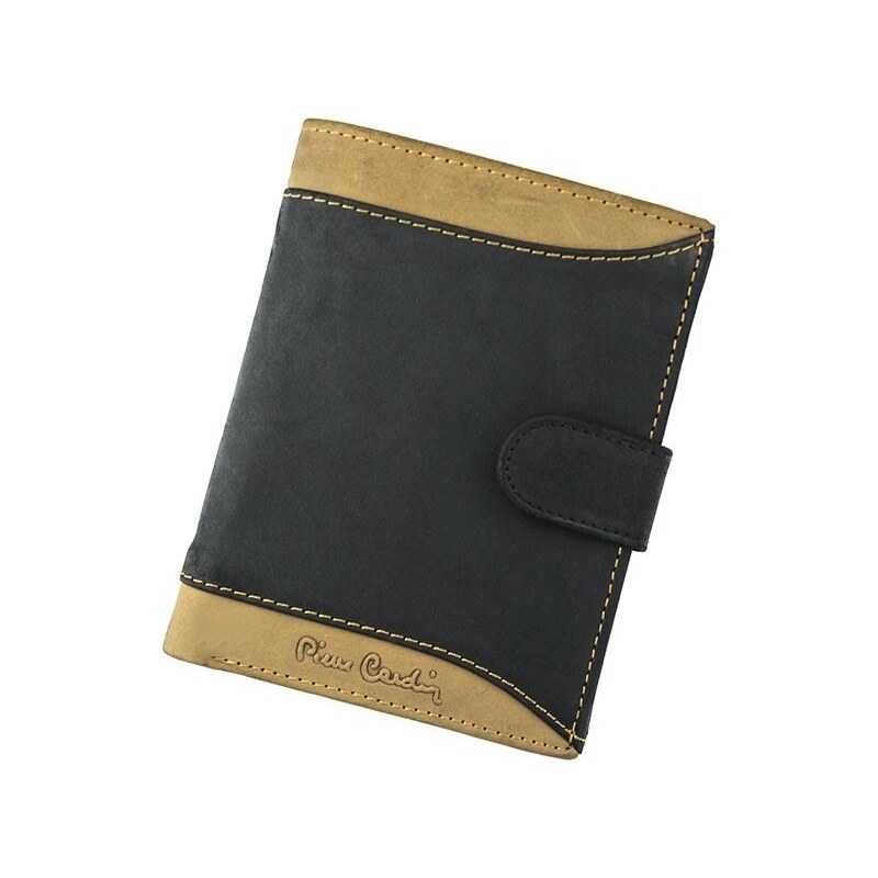 Pánská kožená peněženka Pierre Cardin Andre - černo-hnědá