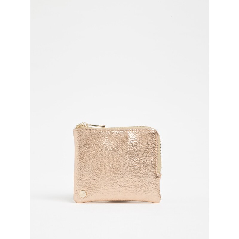 Lesklá dámská peněženka v růžovozlaté barvě Mi-Pac Coin Holder