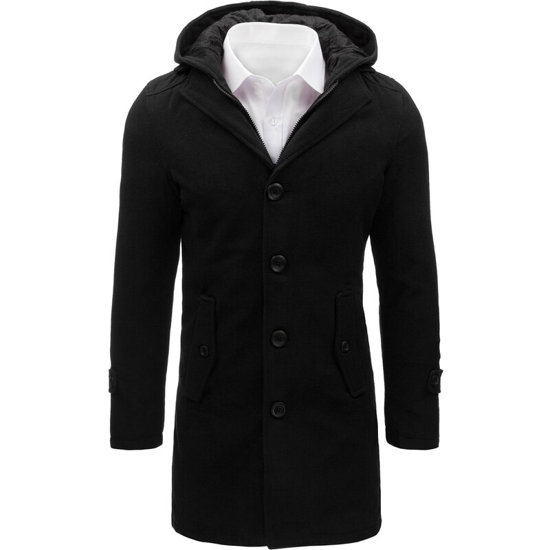 Pánský kabát Walker černý - černá
